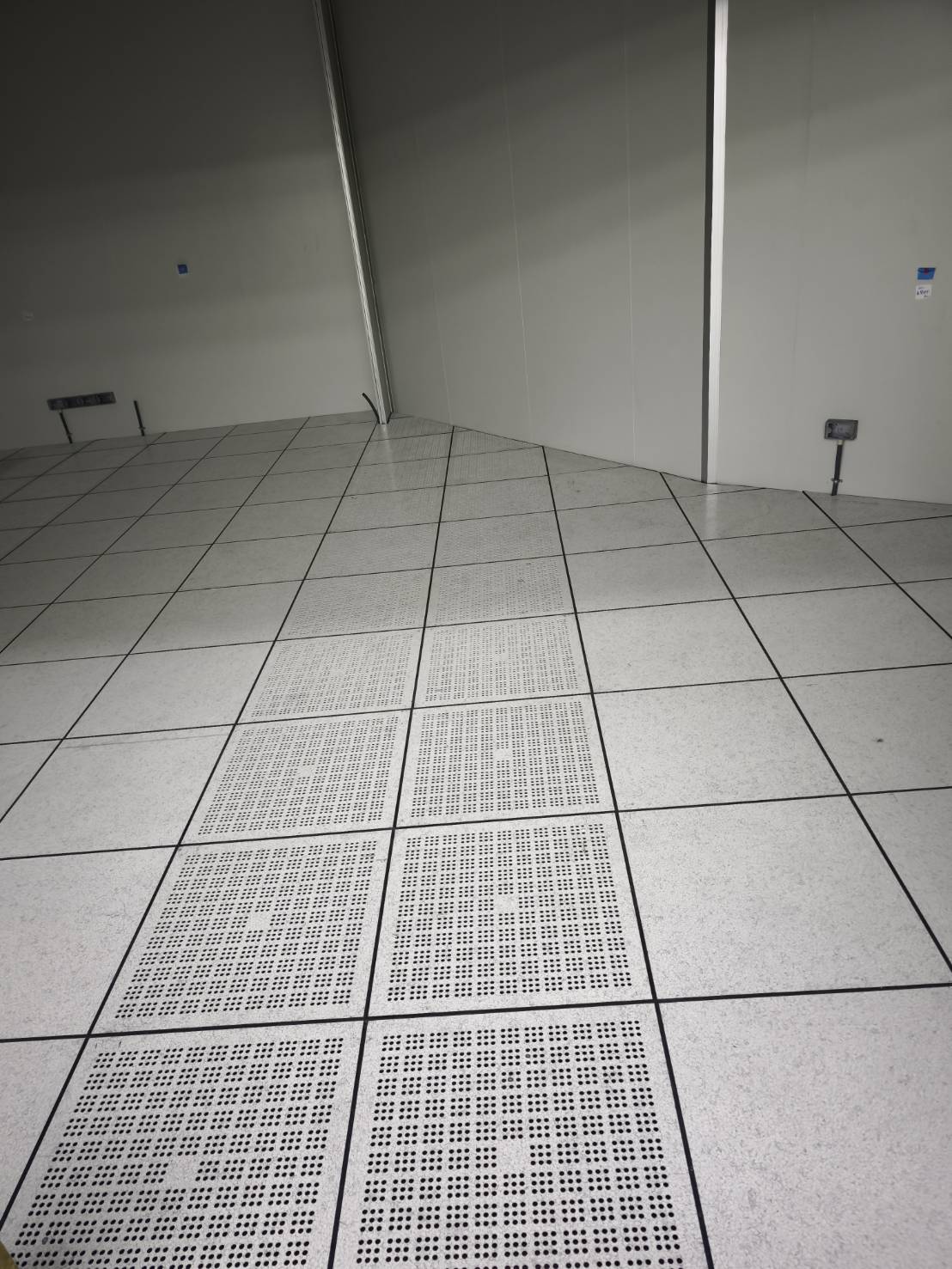 防靜電高架地板示意